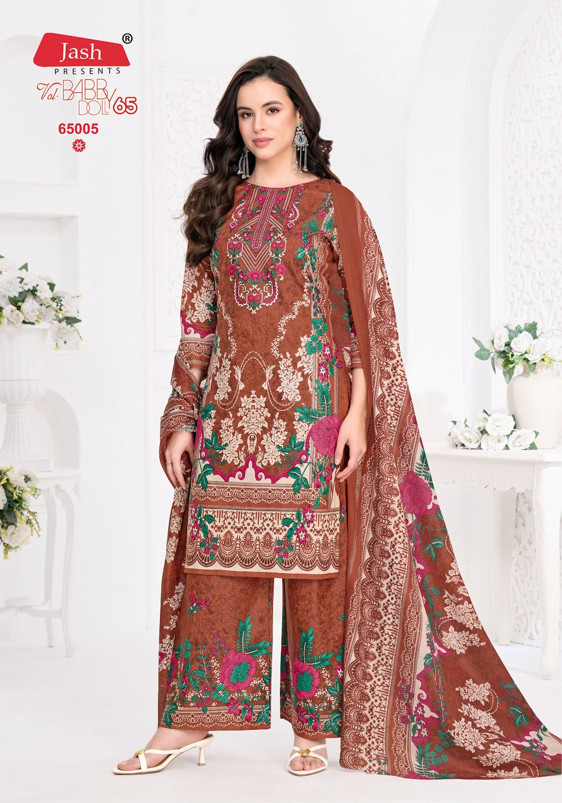 Babby Doll Vol 65 Jash Cotton Karachi Salwar Suits Wholesale Price
