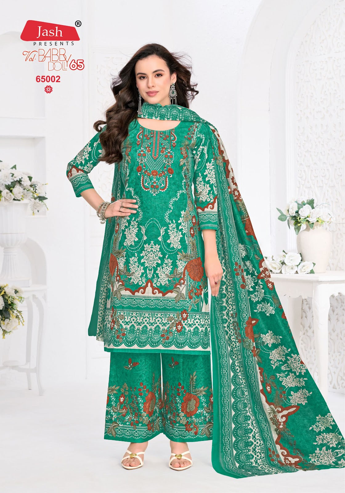 Babby Doll Vol 65 Jash Cotton Karachi Salwar Suits Wholesale Price