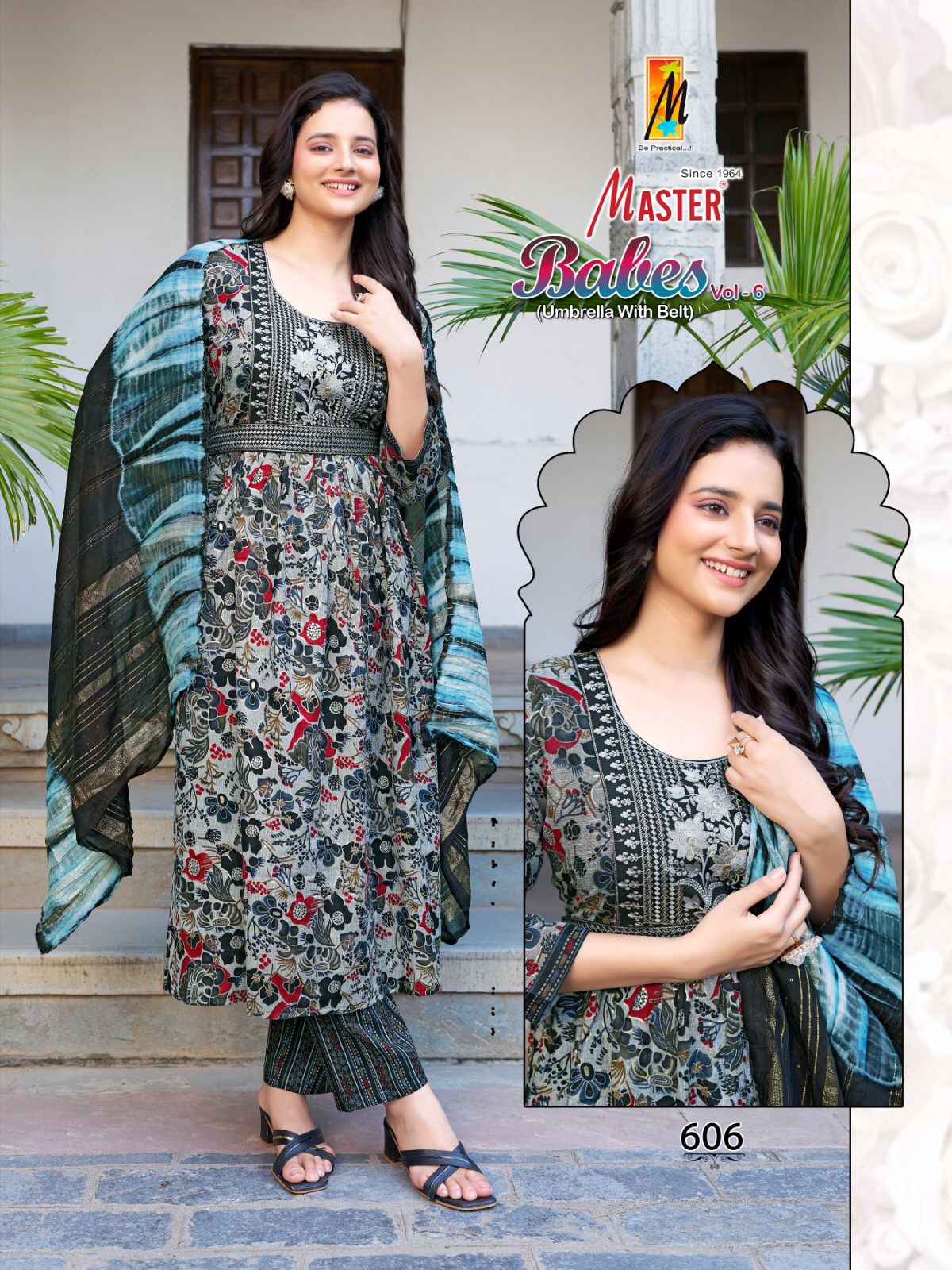 Babes Vol 6 Master Capsule Readymade Pant Style Suits Wholesaler Gujarat