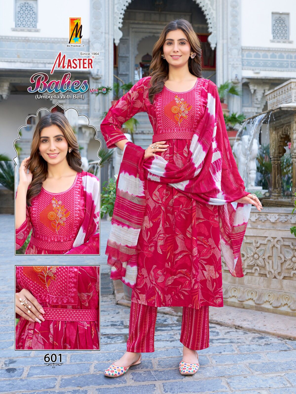Babes Vol 6 Master Capsule Readymade Pant Style Suits Wholesaler Gujarat
