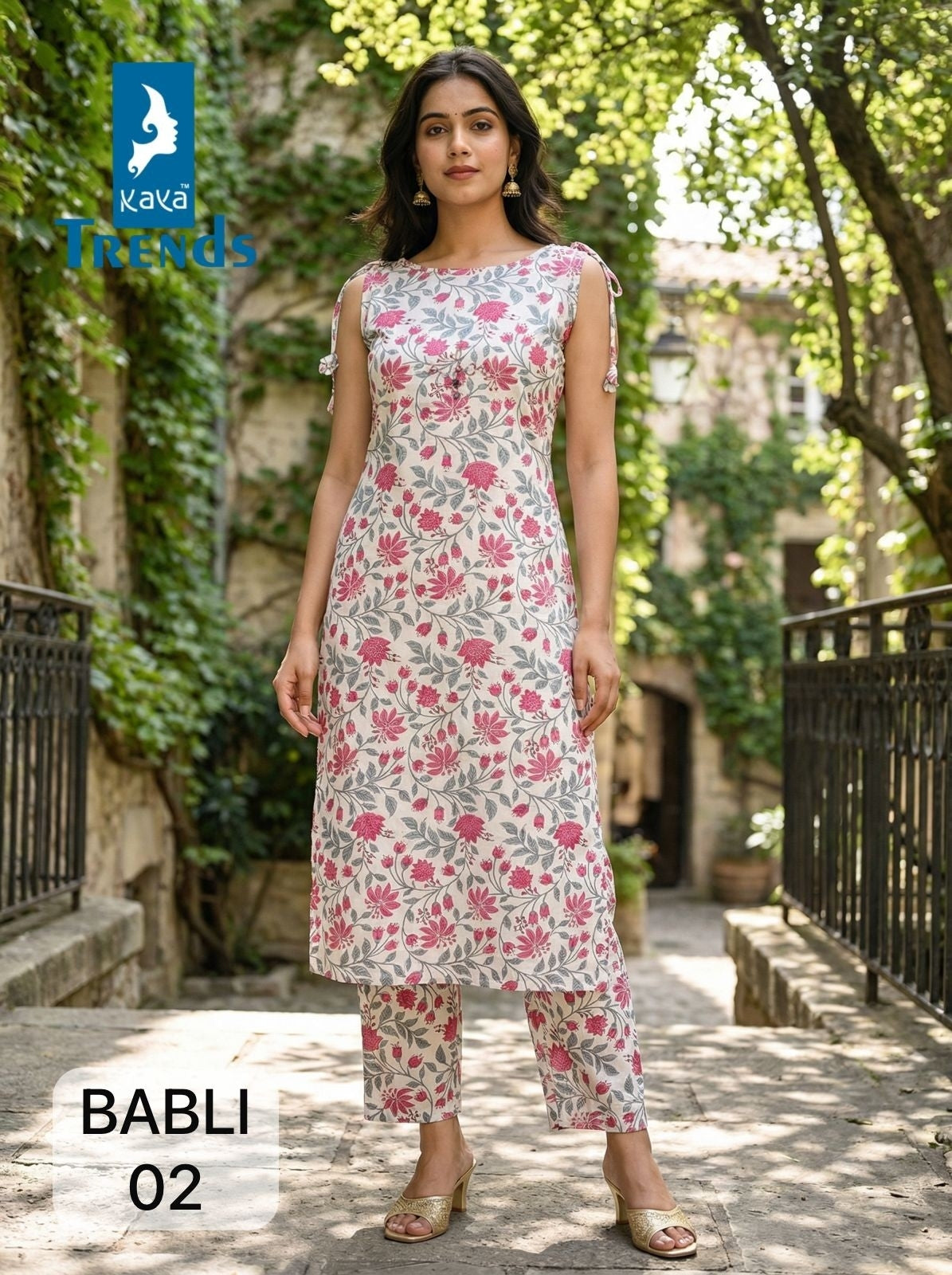 Babli Kaya Trends Cotton Kurti Pant Set Exporter Gujarat