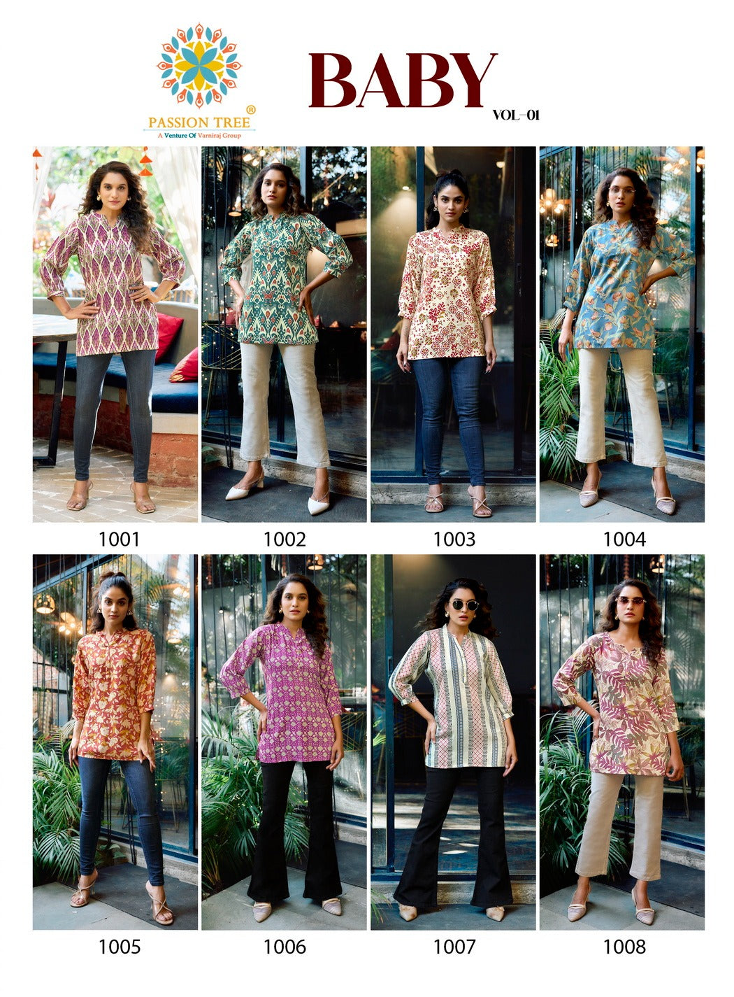Baby Vol 1 Passion Tree Rayon Fancy Tops Wholesaler Gujarat