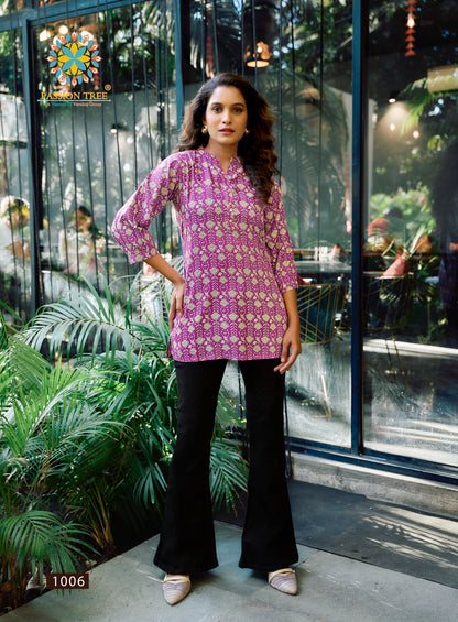 Baby Vol 1 Passion Tree Rayon Fancy Tops Wholesaler Gujarat