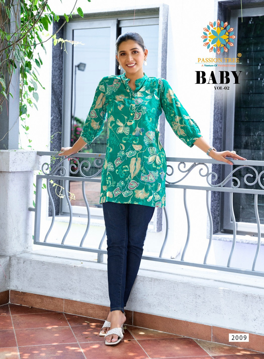 Baby Vol 2 Passion Tree Reyon Short Kurtis Wholesale Price