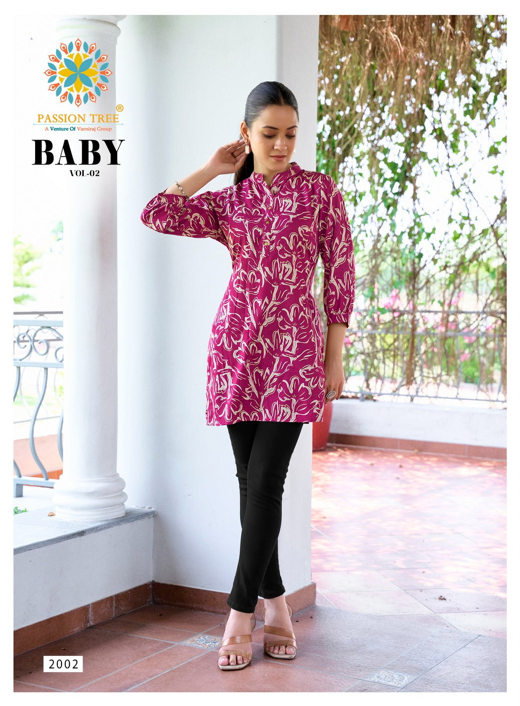 Baby Vol 2 Passion Tree Reyon Short Kurtis Wholesale Price