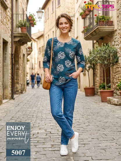 Baby Vol 9 Tips Tops Reyon Stylish Short Tops Exporter Ahmedabad