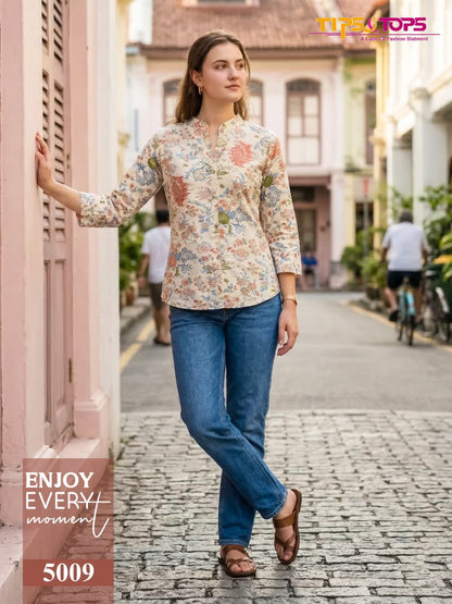 Baby Vol 9 Tips Tops Reyon Stylish Short Tops Exporter Ahmedabad
