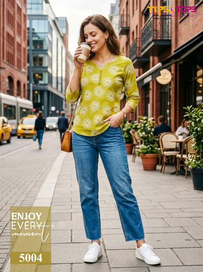 Baby Vol 9 Tips Tops Reyon Stylish Short Tops Exporter Ahmedabad