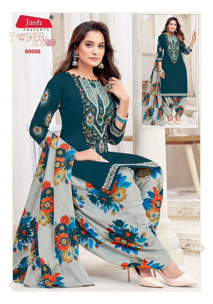 Babydoll Vol 60 Jash Cotton Karachi Salwar Suits Wholesaler India