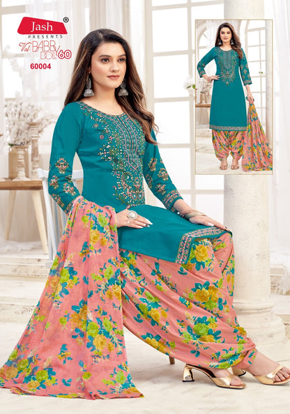 Babydoll Vol 60 Jash Cotton Karachi Salwar Suits Wholesaler India