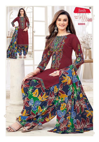 Babydoll Vol 60 Jash Cotton Karachi Salwar Suits Wholesaler India
