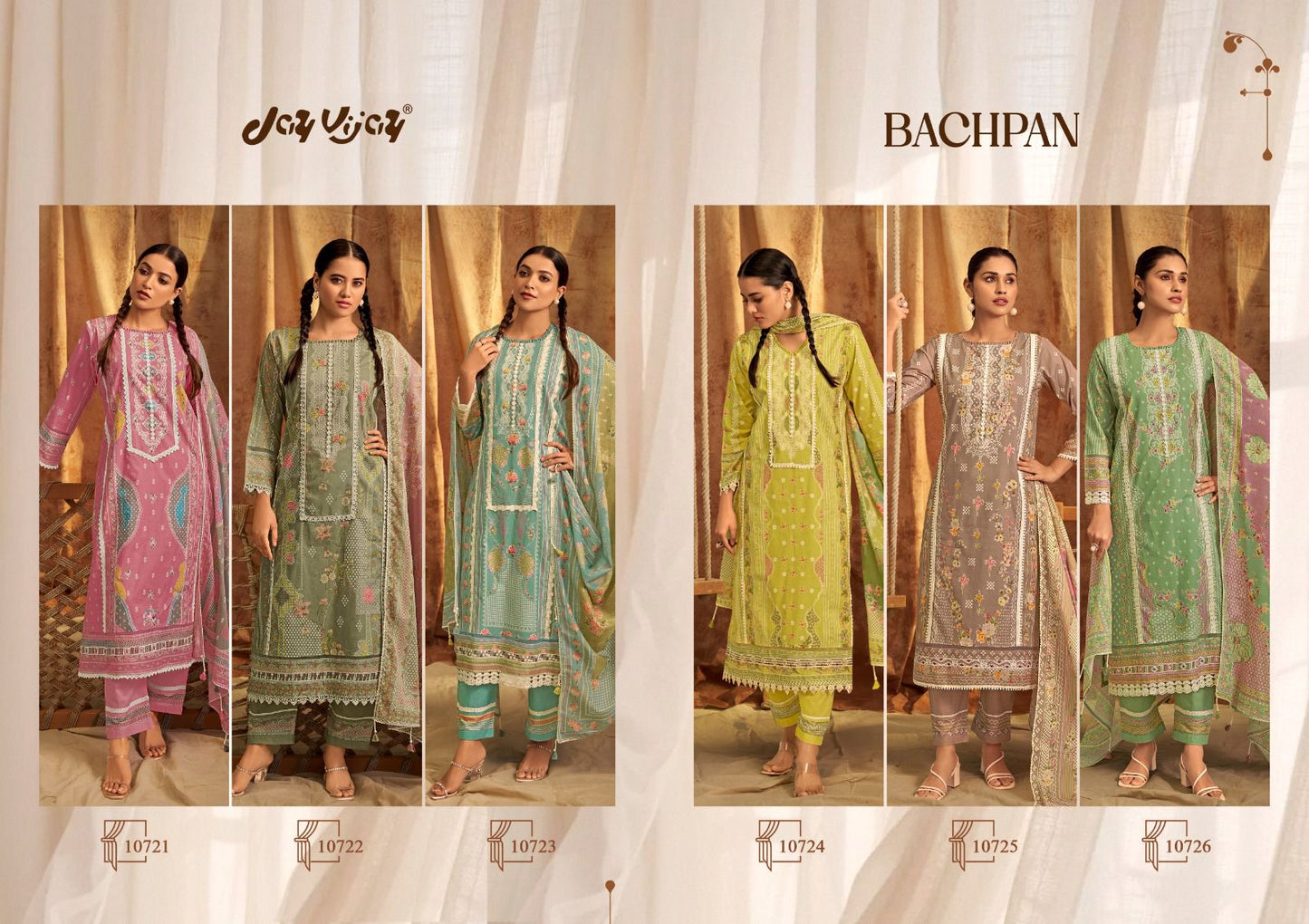 Bachpan Jay Vijay Pure Cotton Pant Style Suits Exporter Ahmedabad