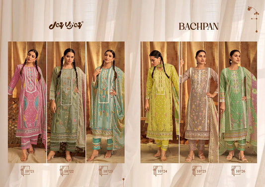 Bachpan Jay Vijay Pure Cotton Pant Style Suits Exporter Ahmedabad