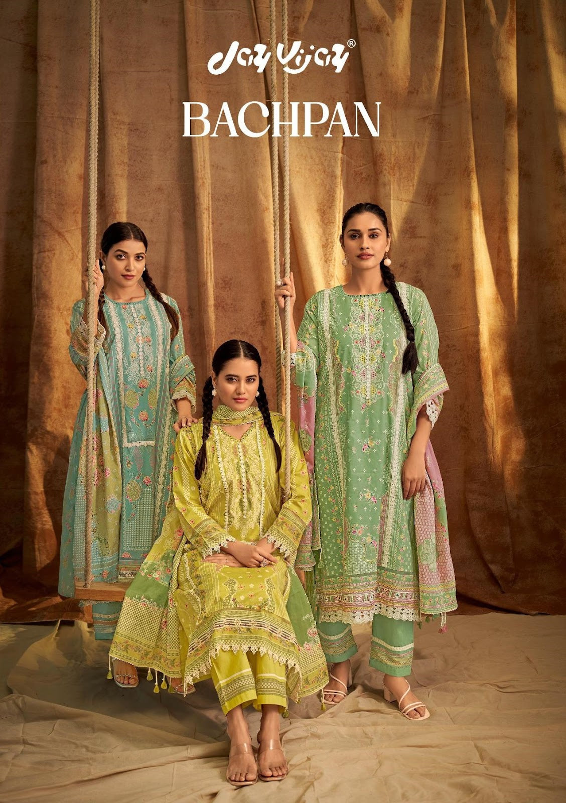 Bachpan Jay Vijay Pure Cotton Pant Style Suits Exporter Ahmedabad
