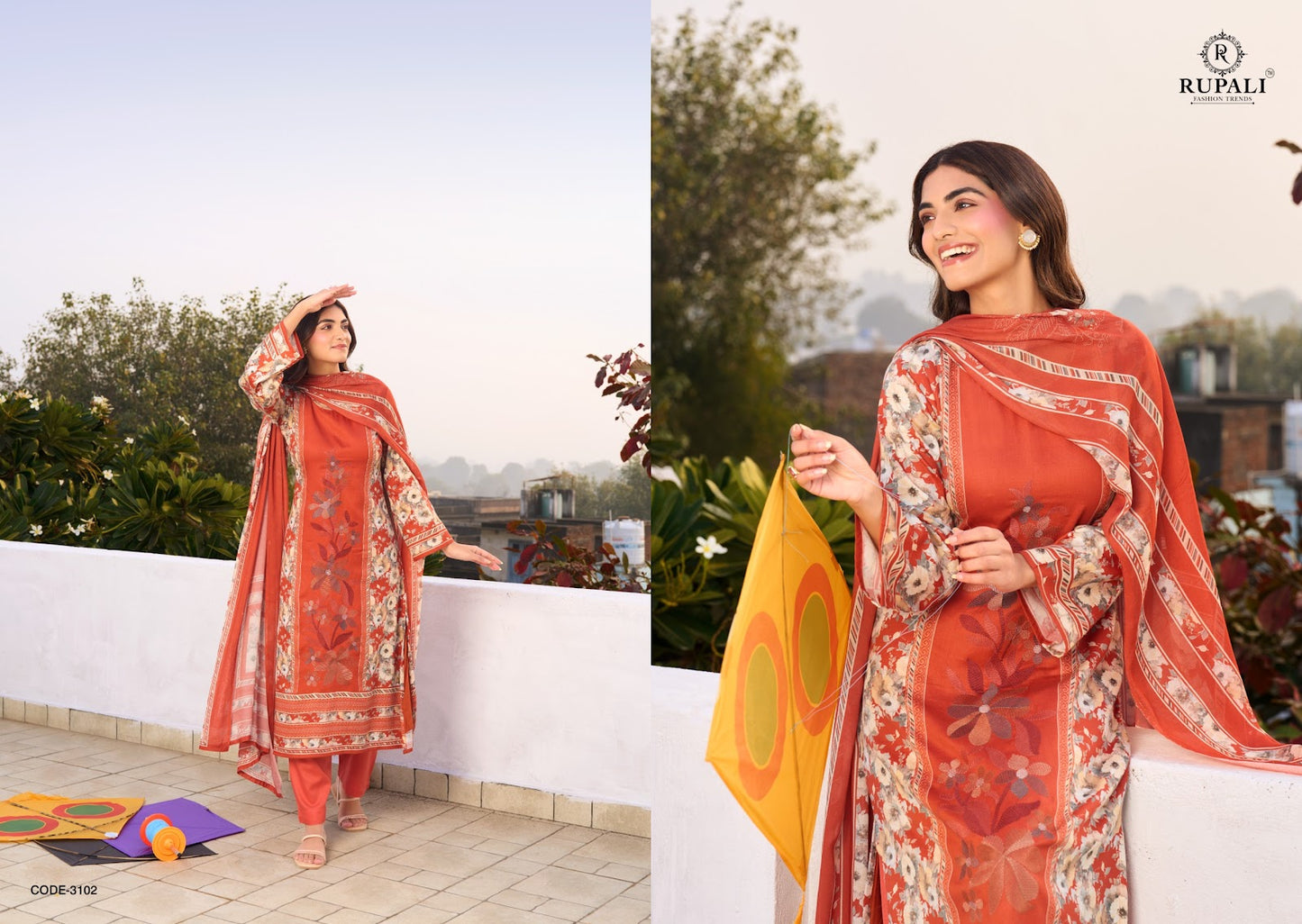 Bachpan Rupali Jam Satin Pant Style Suits Exporter
