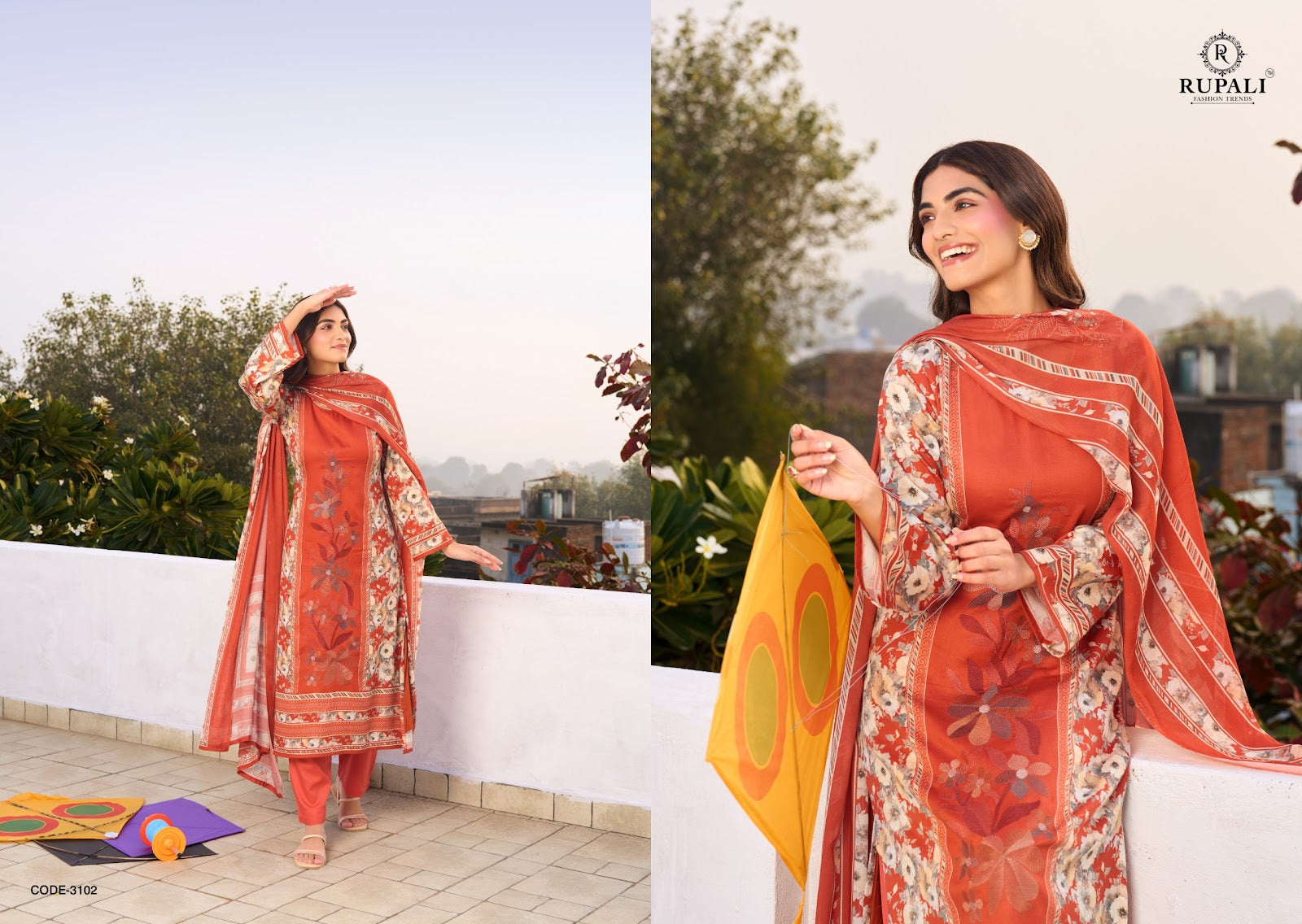 Bachpan Rupali Jam Satin Pant Style Suits Exporter