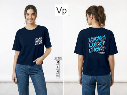 Back Print 2402 Vp Cotton Women Tshirt Supplier