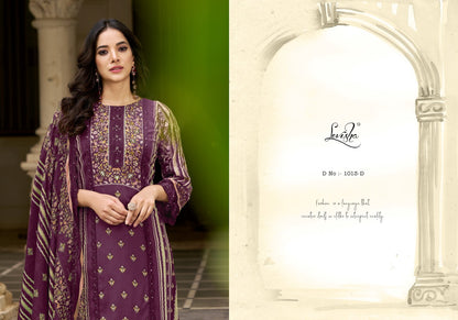 Bagh Levisha Reyon Karachi Salwar Suits Manufacturer Gujarat