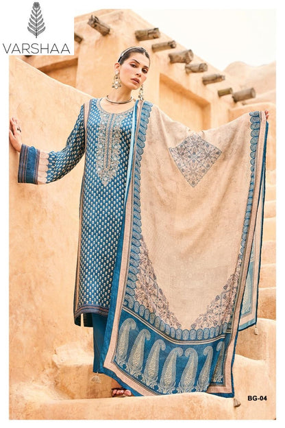 Bagh Varshaa Viscose Muslin Pant Style Suits Wholesaler India