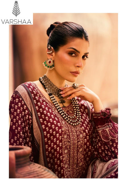 Bagh Varshaa Viscose Muslin Pant Style Suits Wholesaler India