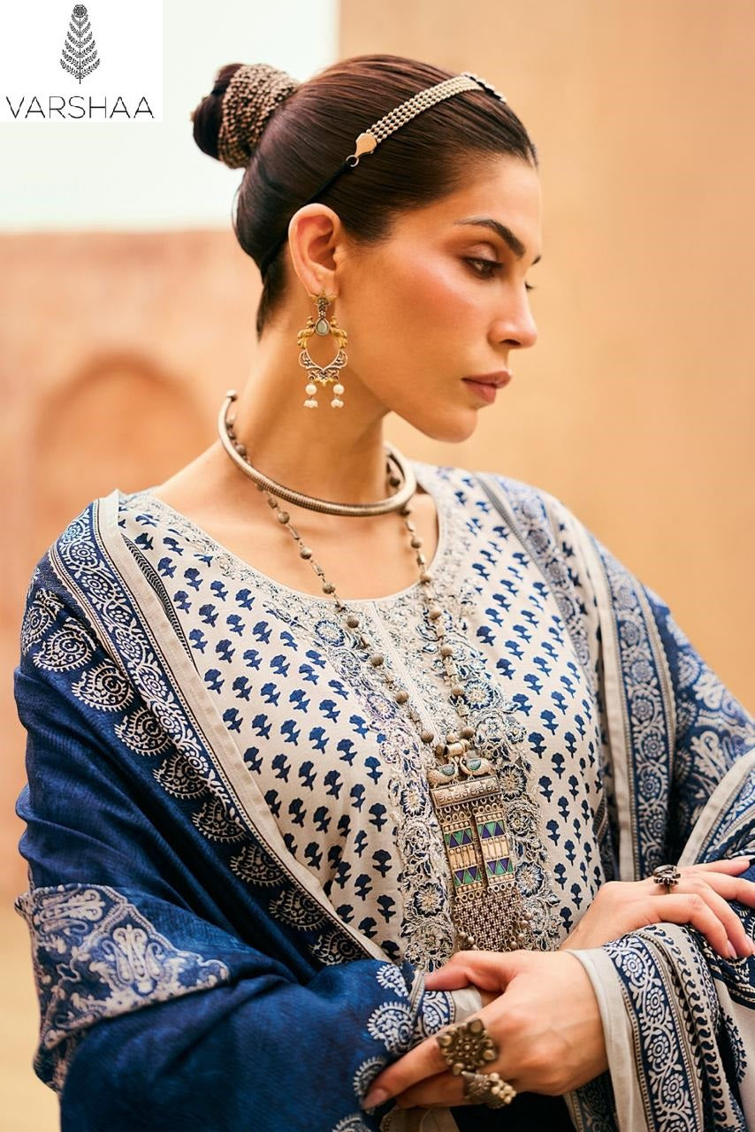 Bagh Varshaa Viscose Muslin Pant Style Suits Wholesaler India