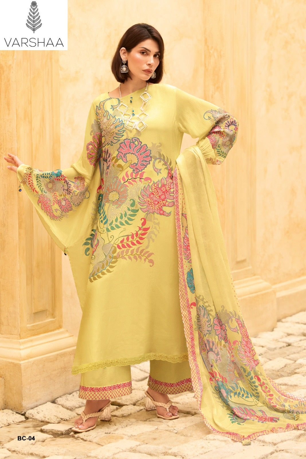 Bagheecha Varshaa Cotton Pant Style Suits Supplier India