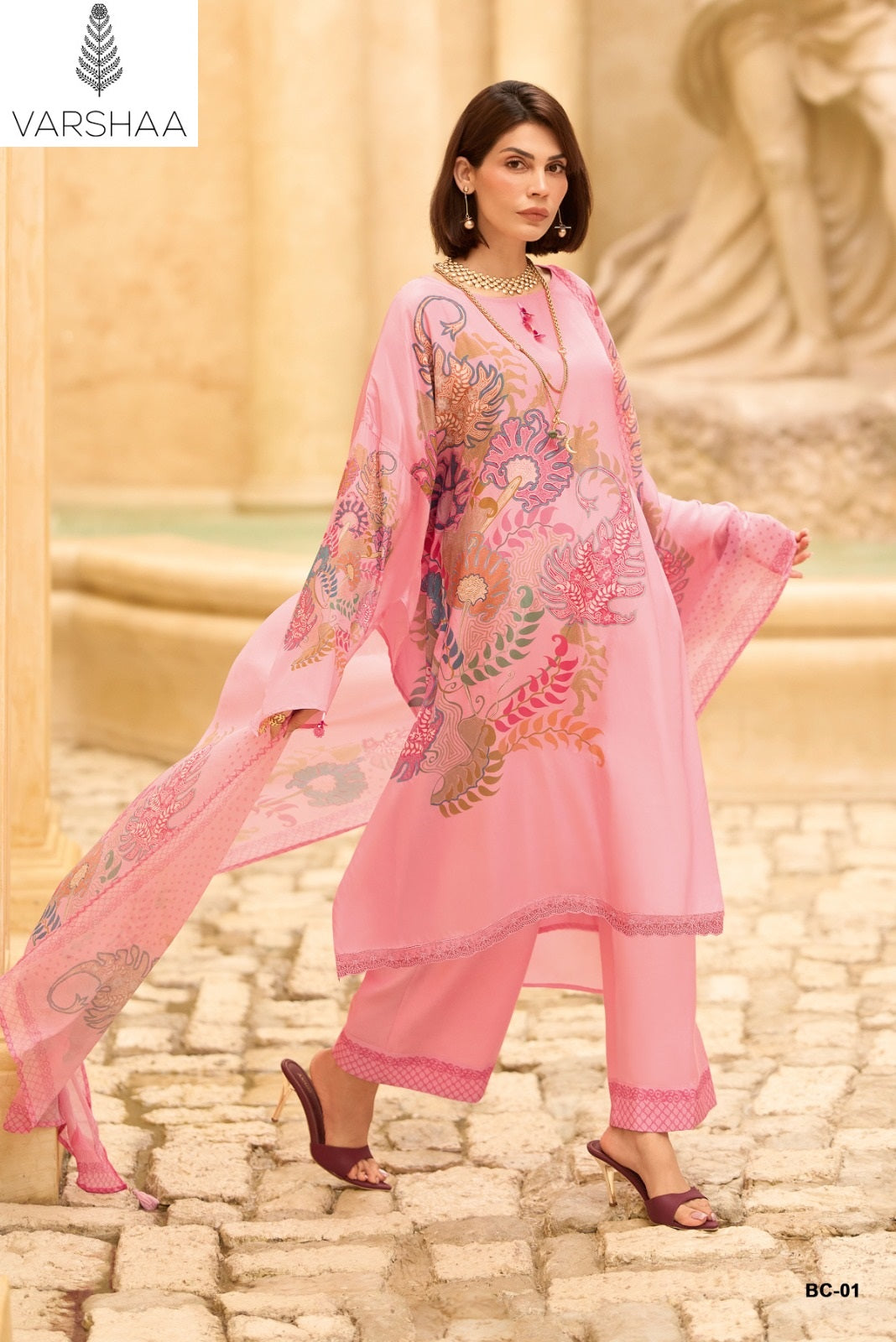 Bagheecha Varshaa Cotton Pant Style Suits Supplier India