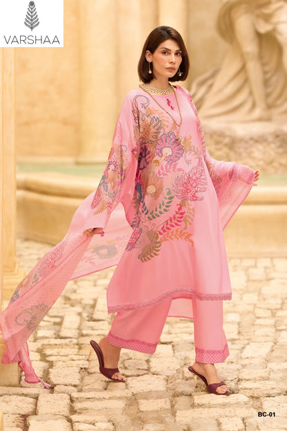 Bagheecha Varshaa Cotton Pant Style Suits Supplier India