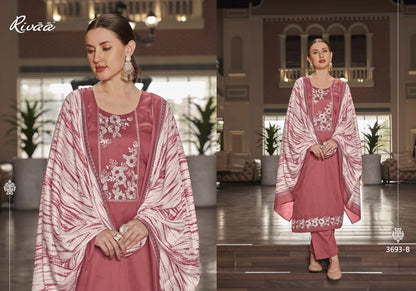 Bahaar 2 Rivaa Jam Satin Pant Style Suits Manufacturer Ahmedabad