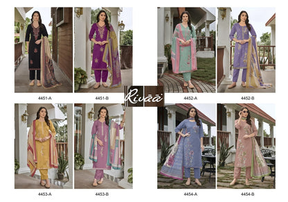 Bahaar 5 Rivaa Pashmina Suits Wholesale Price