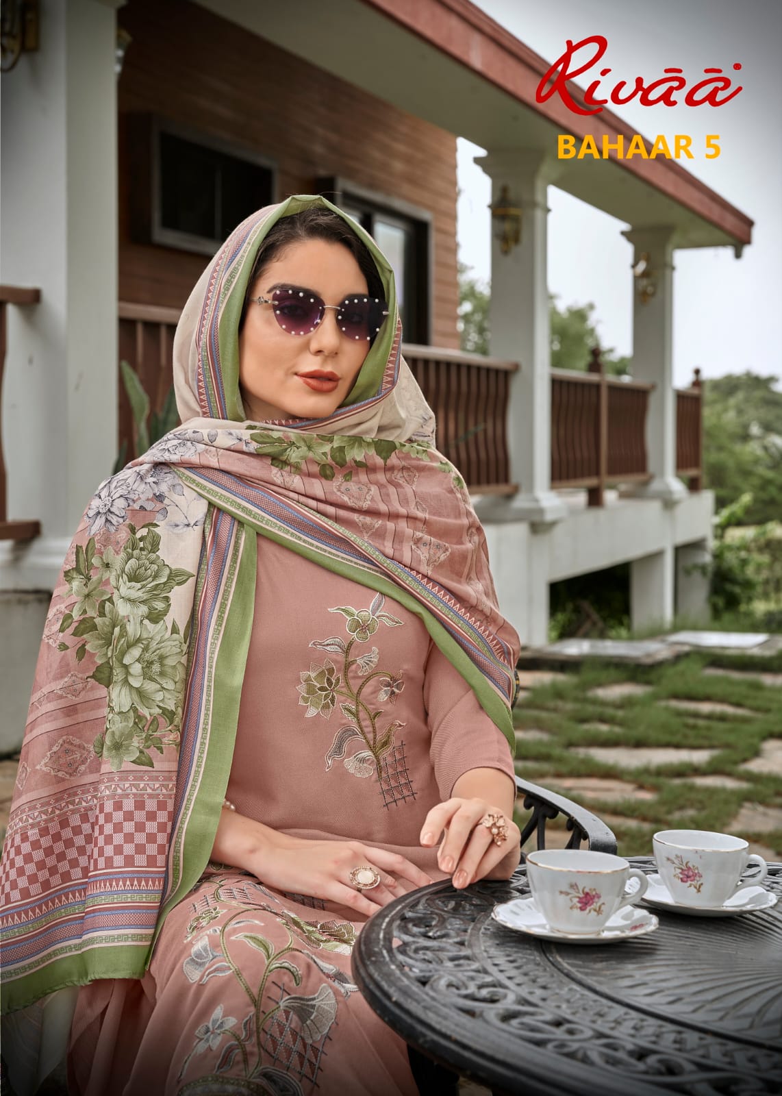 Bahaar 5 Rivaa Pashmina Suits Wholesale Price