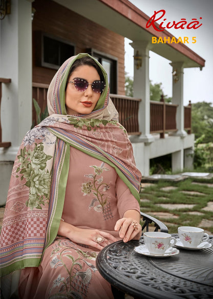 Bahaar 5 Rivaa Pashmina Suits Wholesale Price