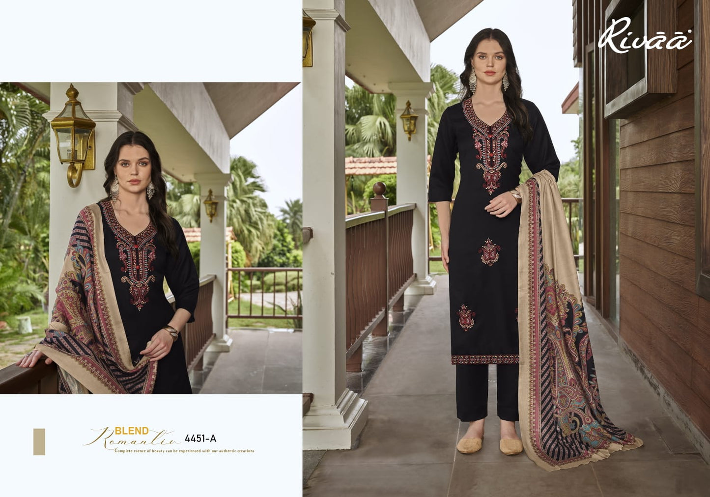Bahaar 5 Rivaa Pashmina Suits Wholesale Price