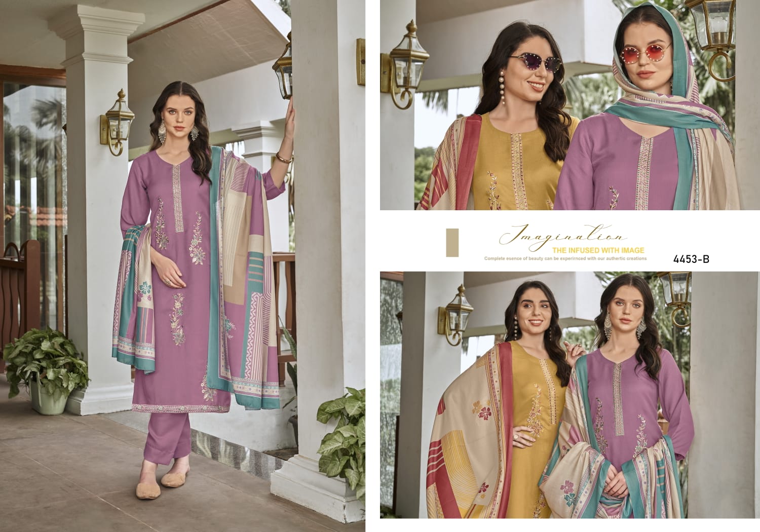 Bahaar 5 Rivaa Pashmina Suits Wholesale Price