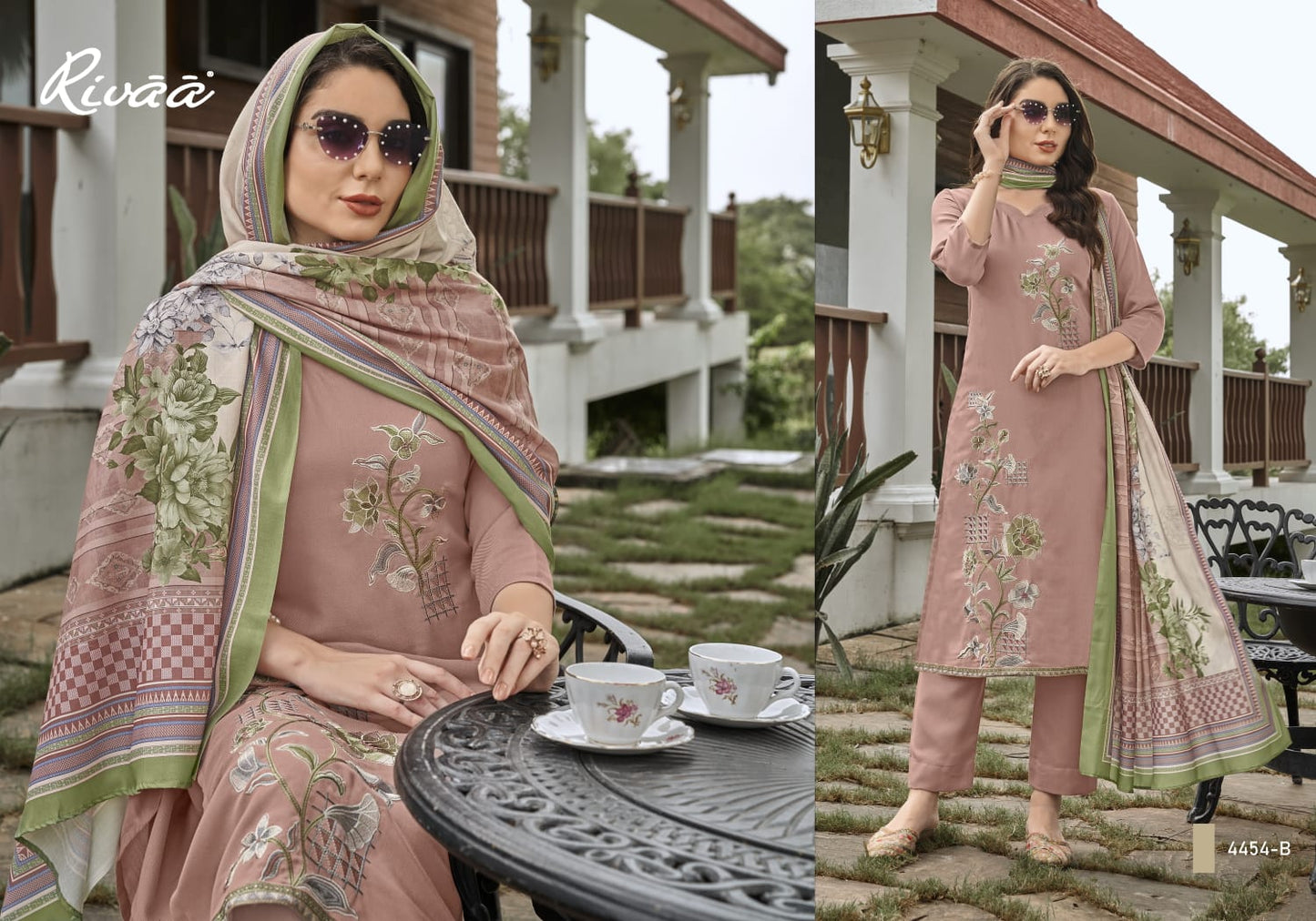 Bahaar 5 Rivaa Pashmina Suits Wholesale Price