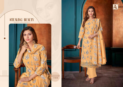 Bahaar Alok Cambric Cotton Karachi Salwar Suits Wholesale Price