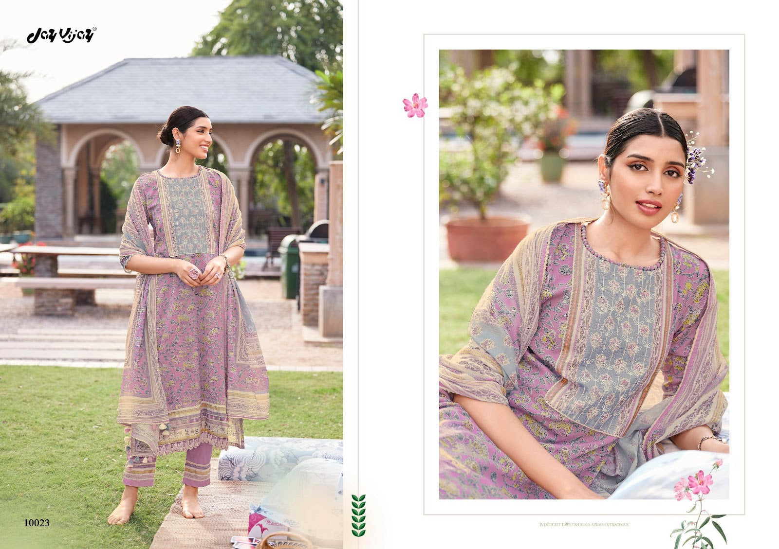 Bahaar Jay Vijay Mal Mal Pant Style Suits Manufacturer Gujarat