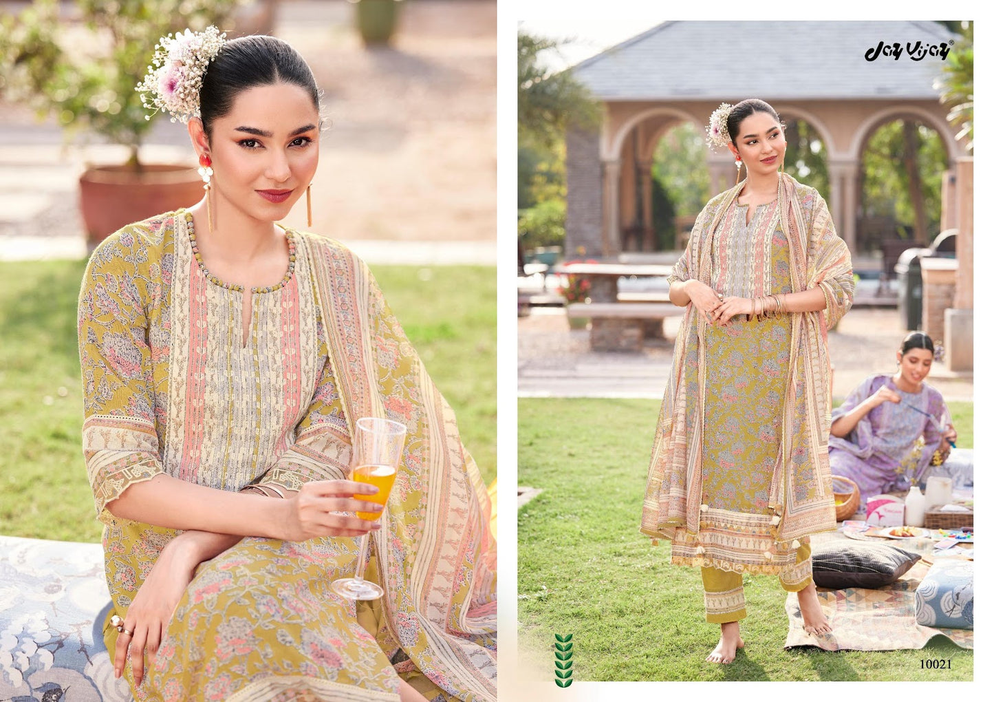 Bahaar Jay Vijay Mal Mal Pant Style Suits Manufacturer Gujarat