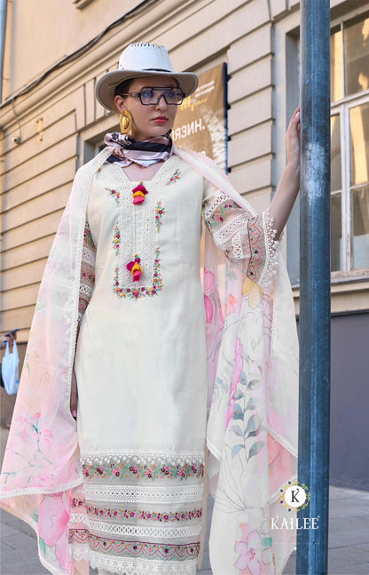 Bahaar Kailee Fashion Viscose Silk Readymade Pant Style Suits Manufacturer Gujarat