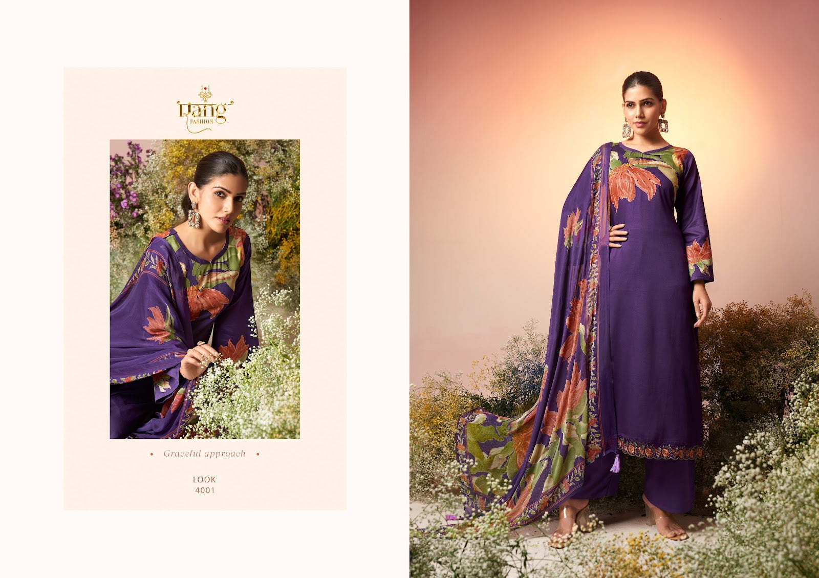 Bahaar Rang Fashion Jaam Silk Pant Style Suits Supplier India