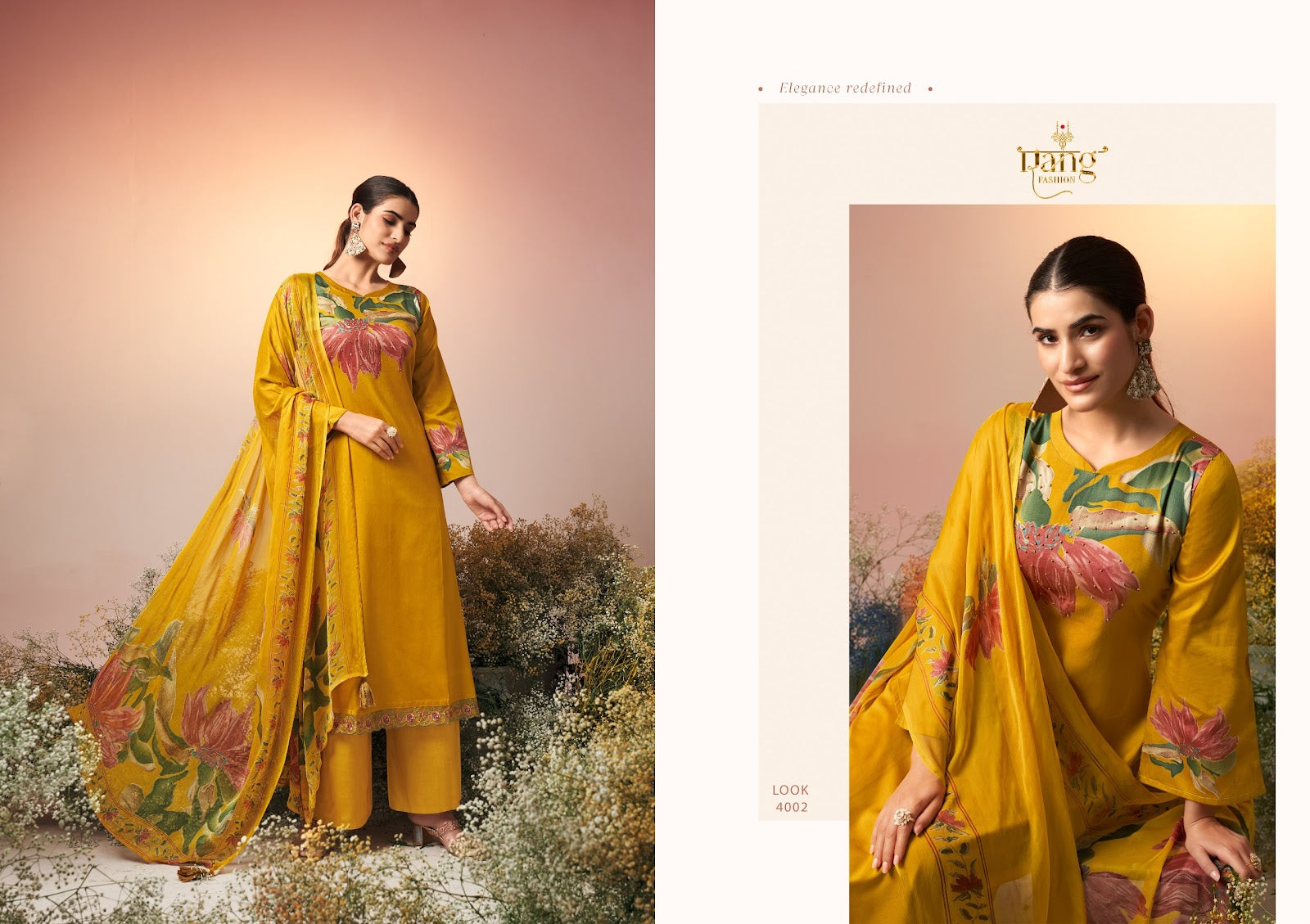 Bahaar Rang Fashion Jaam Silk Pant Style Suits Supplier India