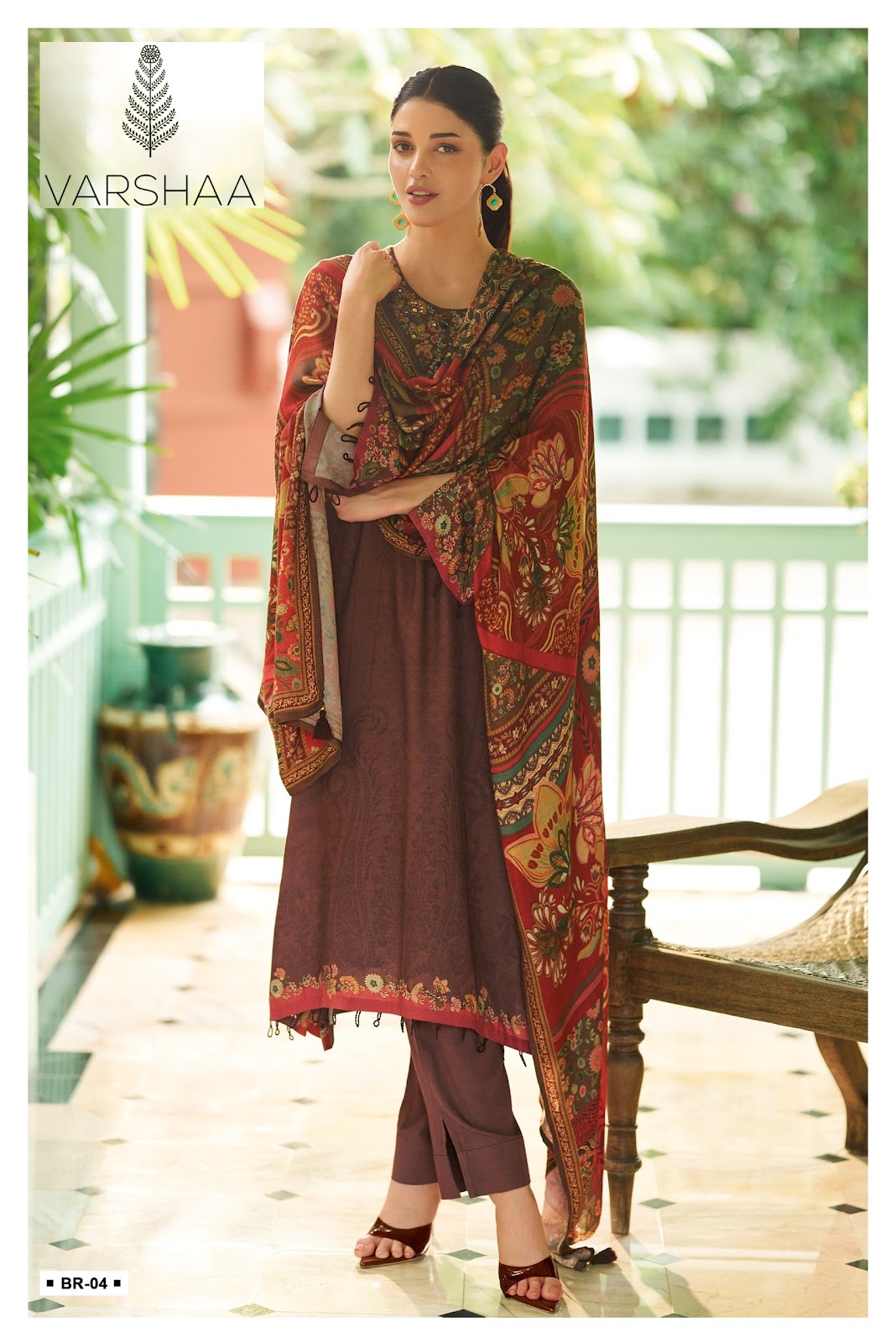 Bahaar Varshaa Pashmina Suits Exporter India