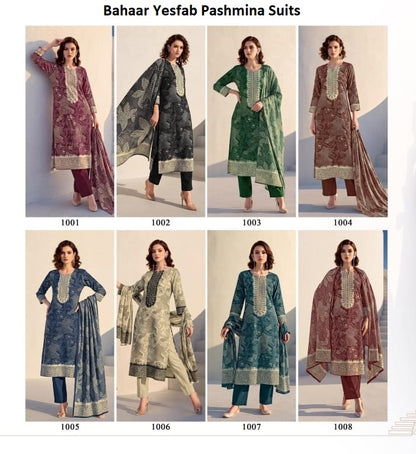 Bahaar Yesfab Pashmina Suits Wholesale