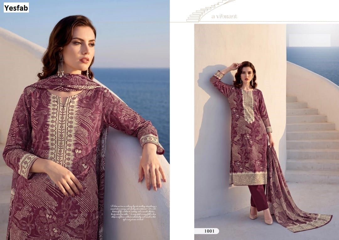Bahaar Yesfab Pashmina Suits Wholesale