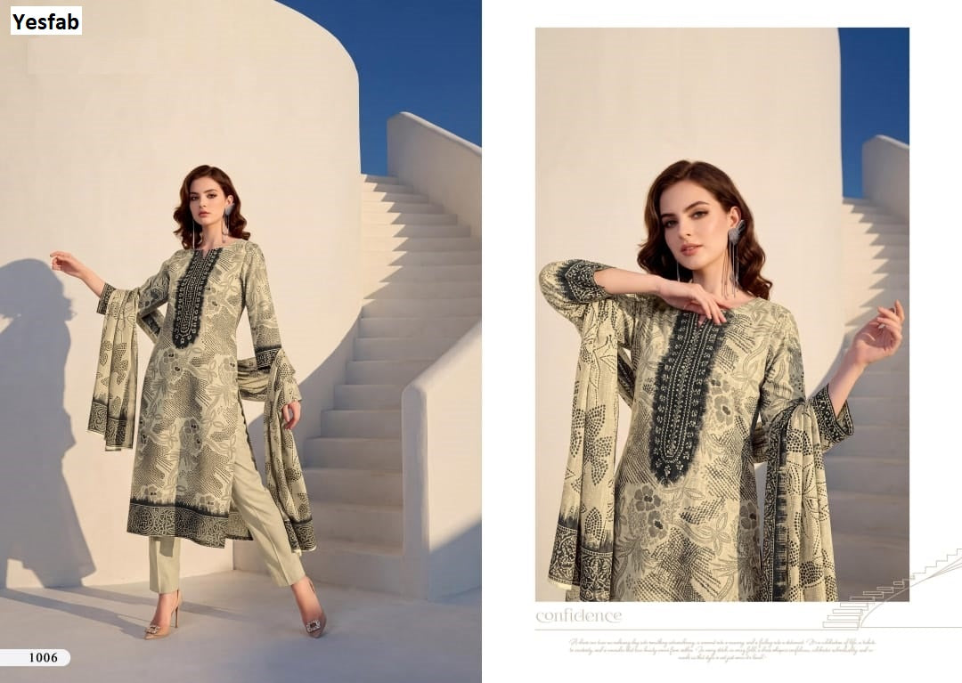 Bahaar Yesfab Pashmina Suits Wholesale