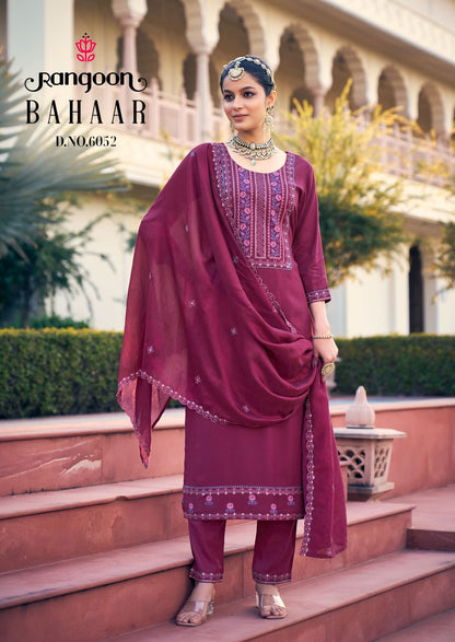Bahar Rangoon Readymade Suits Wholesaler Ahmedabad