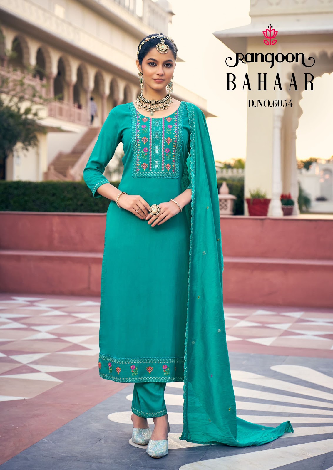 Bahar Rangoon Readymade Suits Wholesaler Ahmedabad