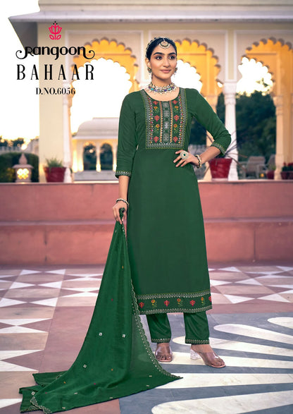Bahar Rangoon Readymade Suits Wholesaler Ahmedabad