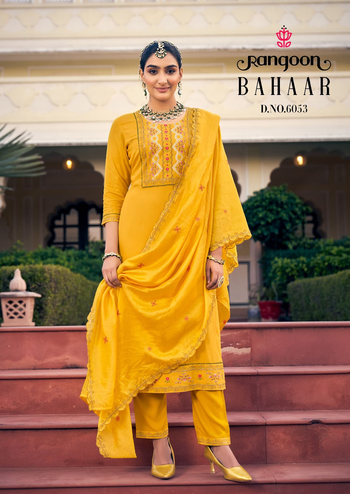 Bahar Rangoon Readymade Suits Wholesaler Ahmedabad