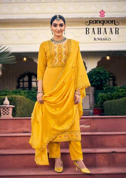 Bahar Rangoon Readymade Suits Wholesaler Ahmedabad